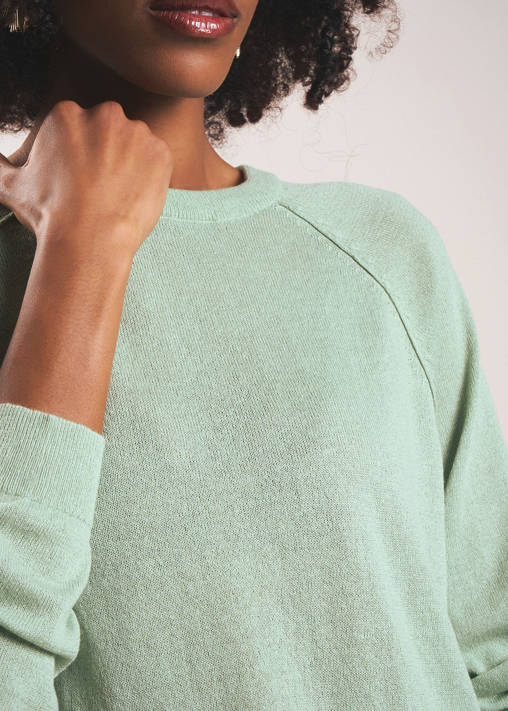 MARTINAY Fitted round neck jumper - 2 - Sud Express - Sud Express