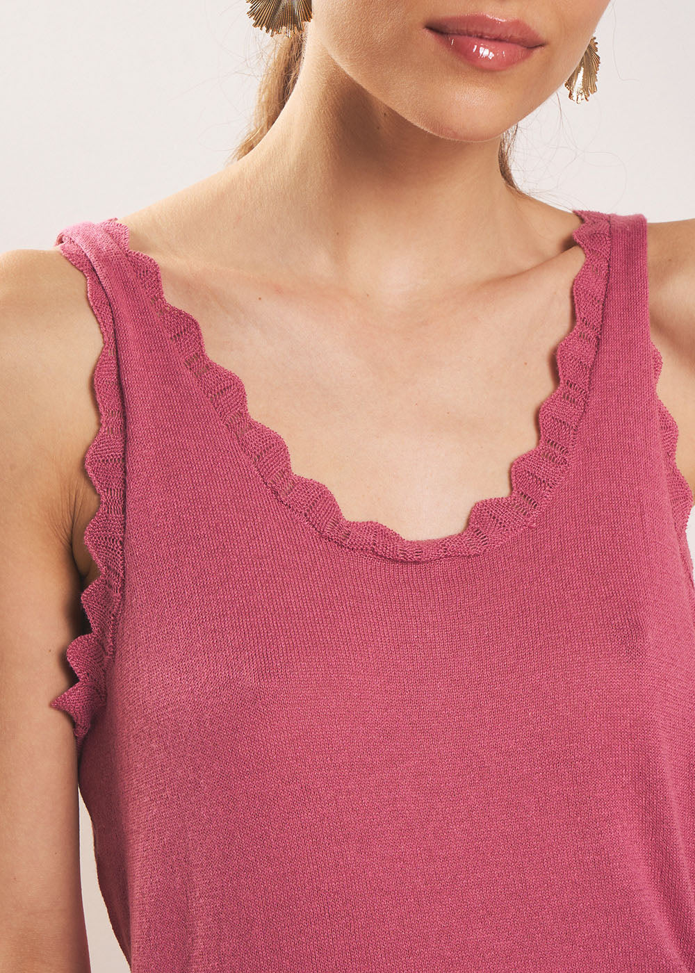 DALTICA Knitted tank top - 2 - Sud Express - Sud Express