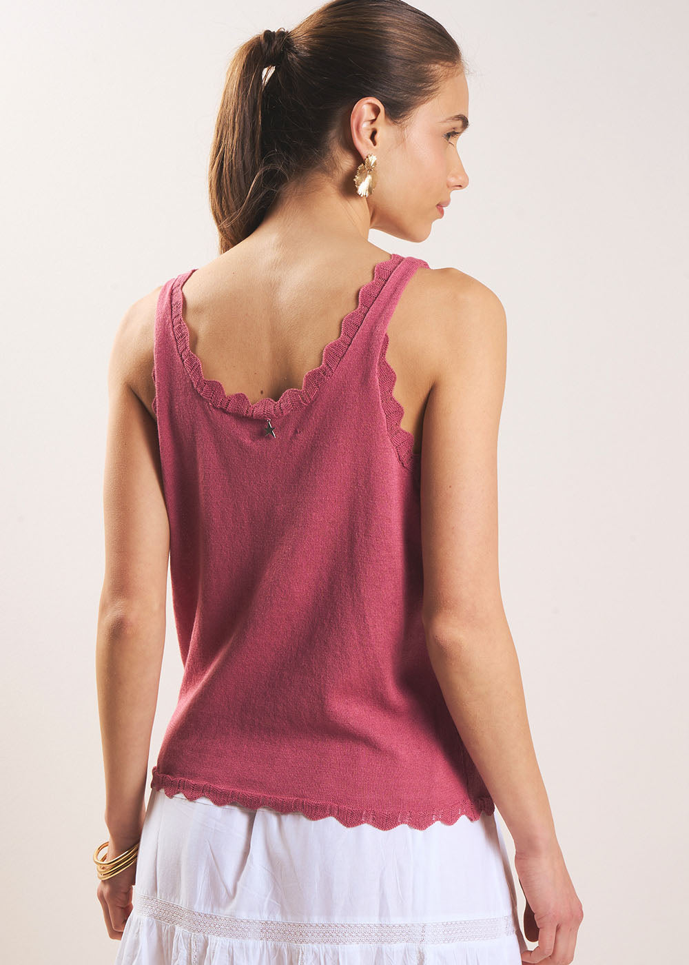 DALTICA Knitted tank top - 3 - Sud Express - Sud Express