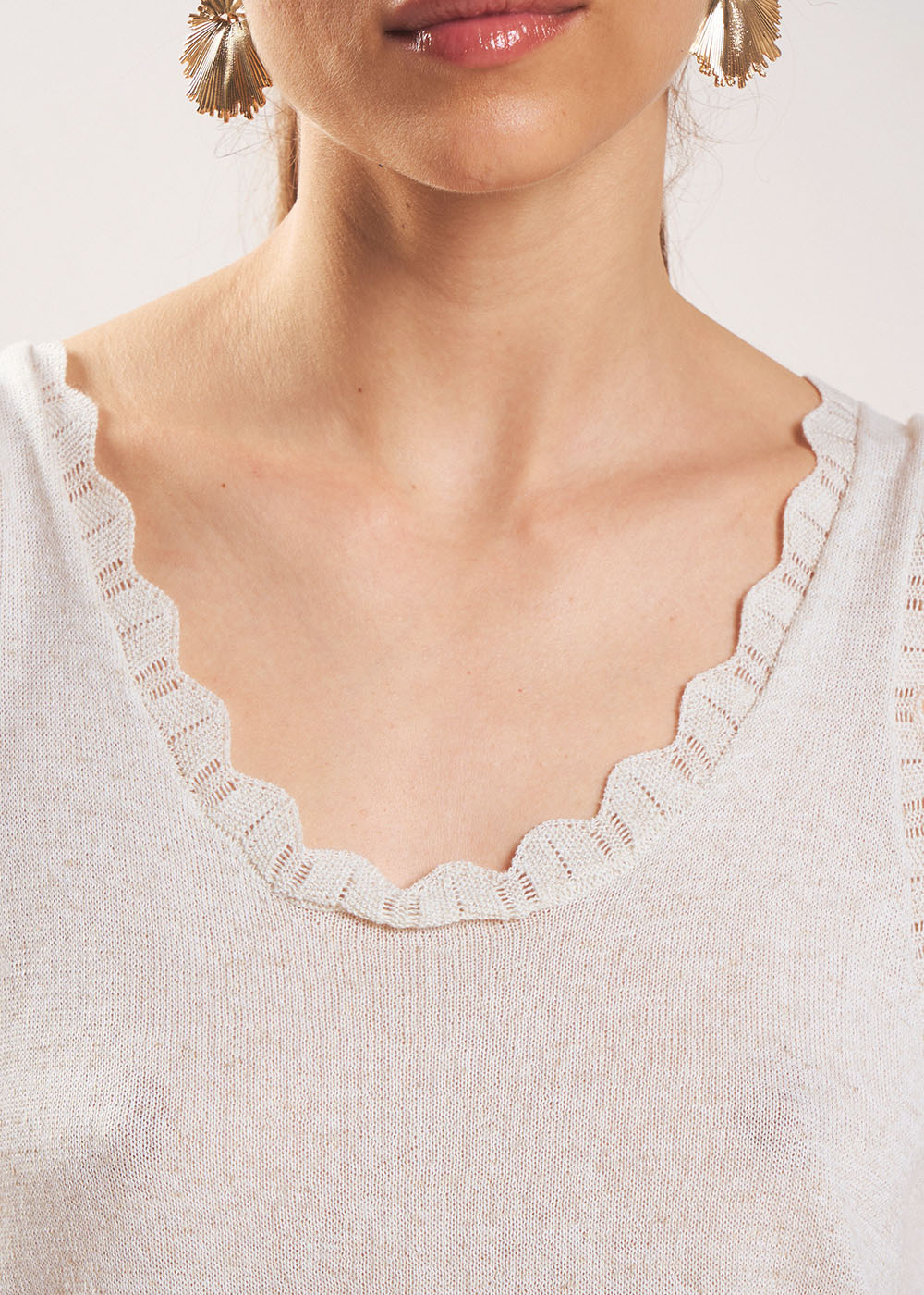 DALTICA Knitted tank top - 4 - Sud Express - Sud Express