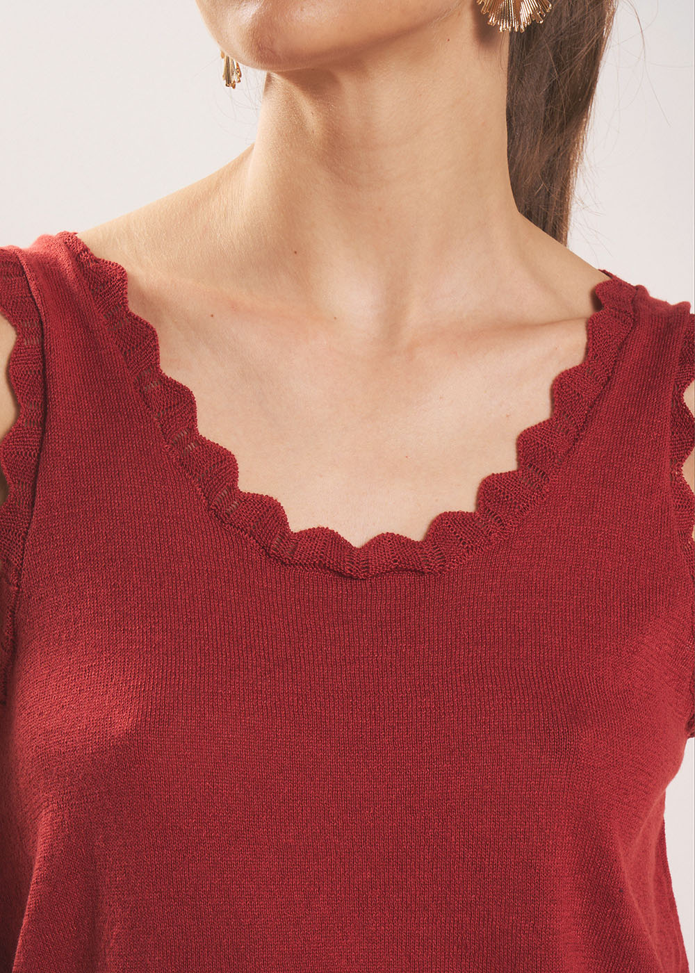 DALTICA Knitted tank top - 3 - Sud Express - Sud Express