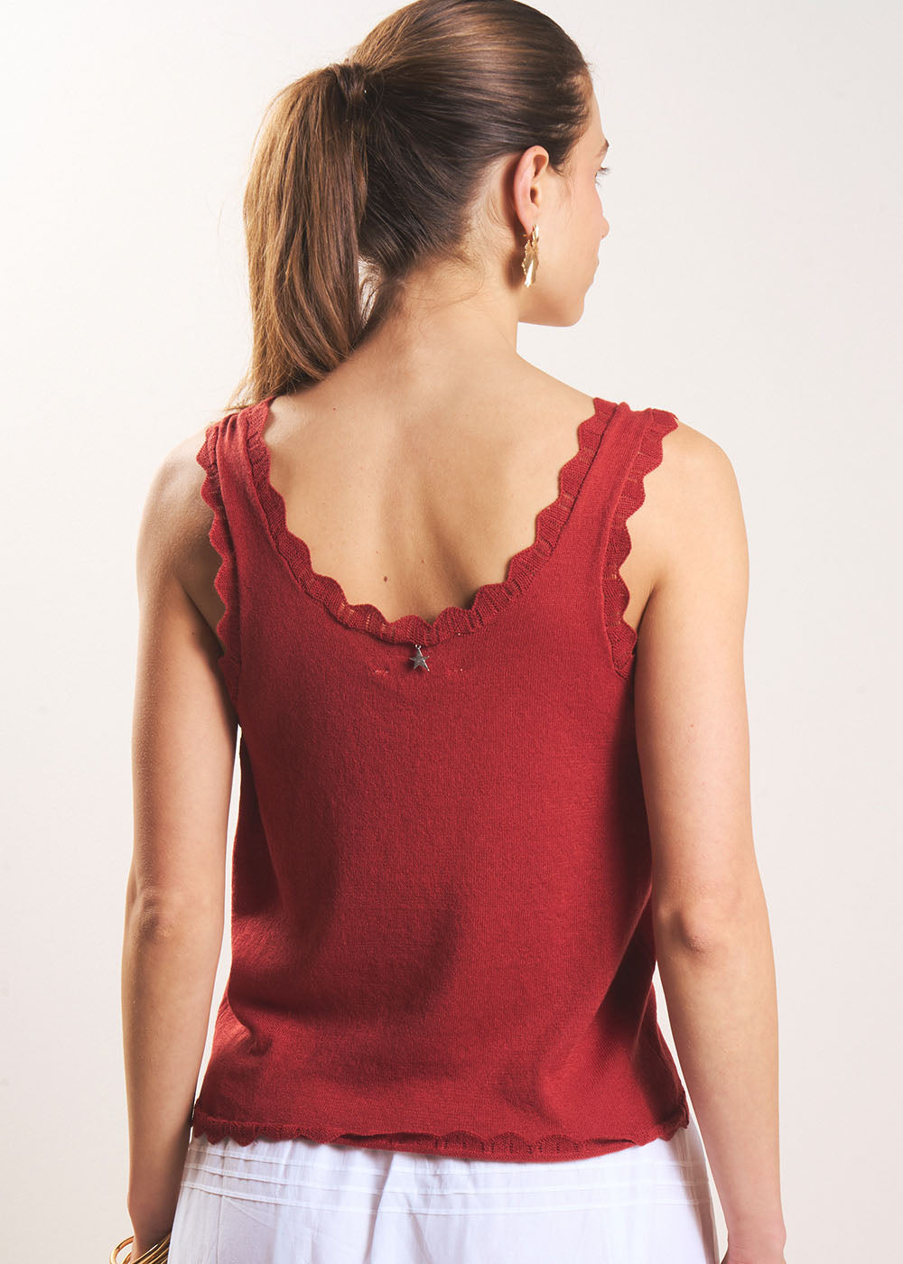 DALTICA Knitted tank top - 1 - Sud Express - Sud Express