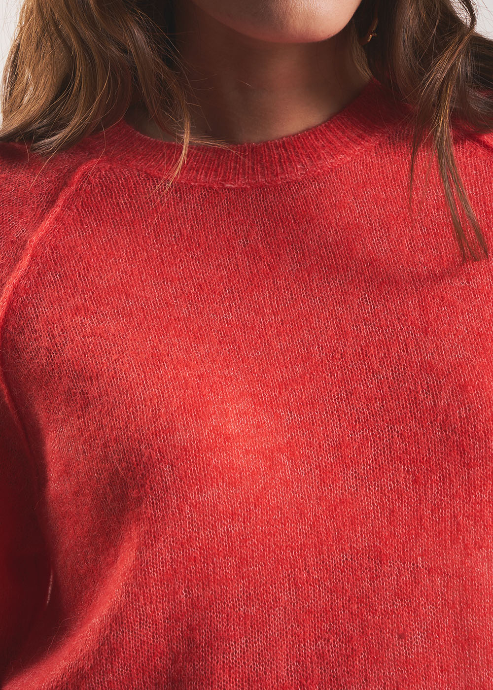 MIGUELO Round neck jumper with ribbed detailing - 2 - Sud Express - Sud Express