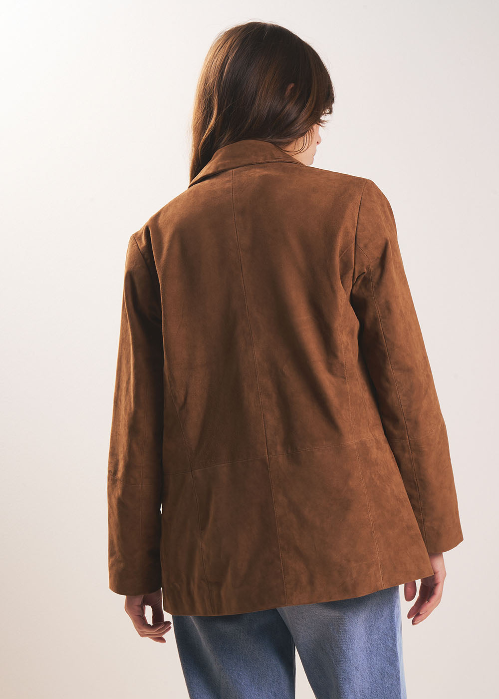VANESSA Mid-length leather jacket - 3 - Sud Express - Sud Express