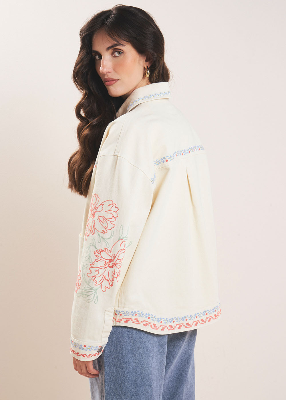 Embroided overshirt - Sud Express - 5 - Sud Express
