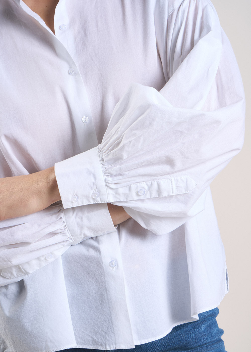 CATALIBA Long-sleeved cotton voile blouse - 2 - Sud Express - Sud Express