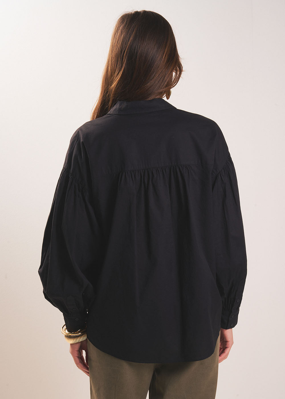 CATALIBA Long-sleeved cotton voile blouse - 3 - Sud Express - Sud Express