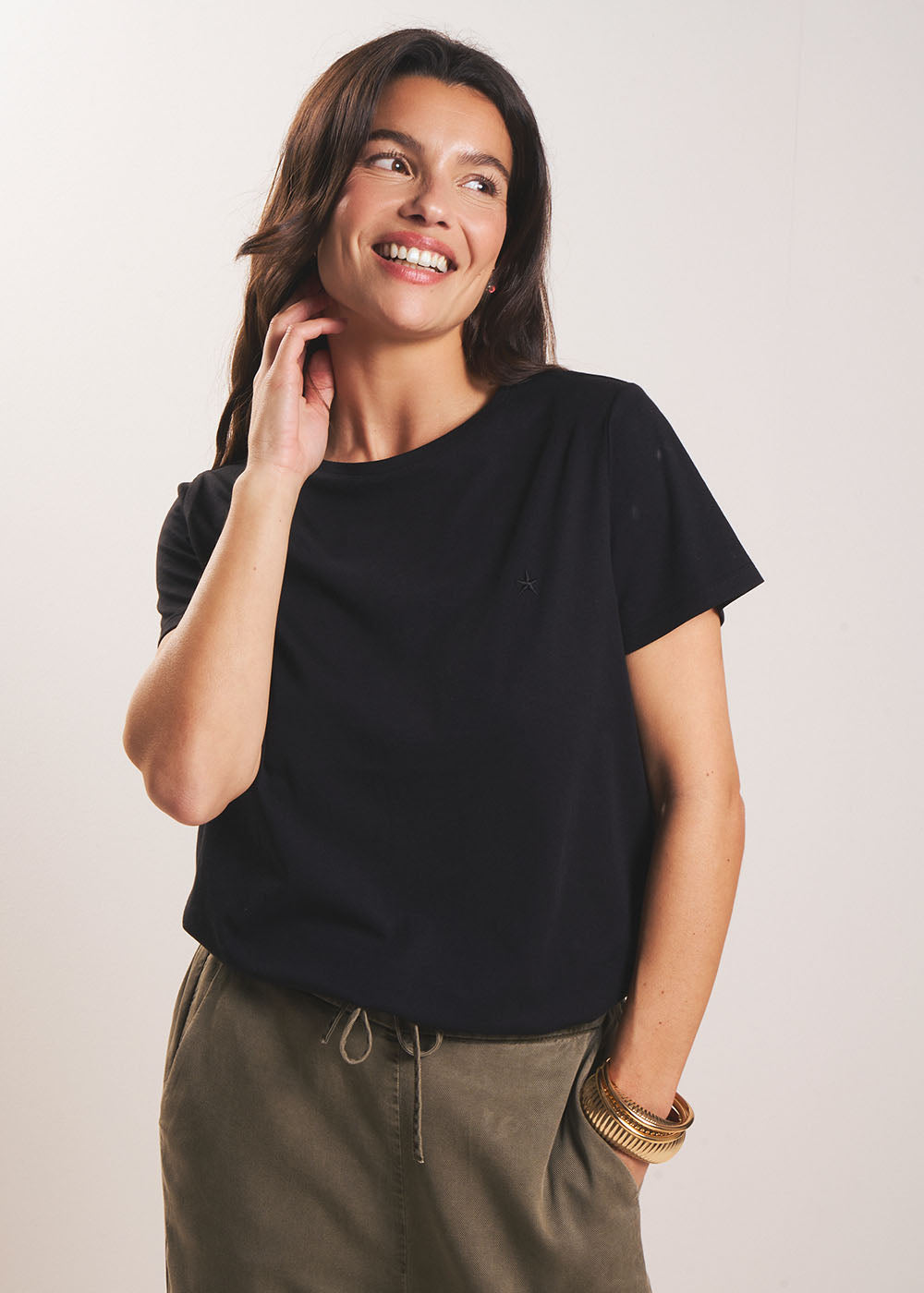 TIFY Boat-neck T-shirt - 1 - Sud Express - Sud Express