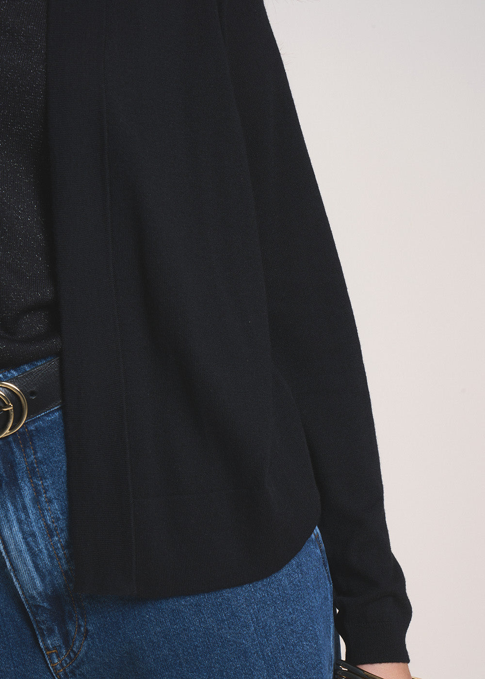 GALDY Long-sleeved cardigan without buttons - 4 - Sud Express - Sud Express