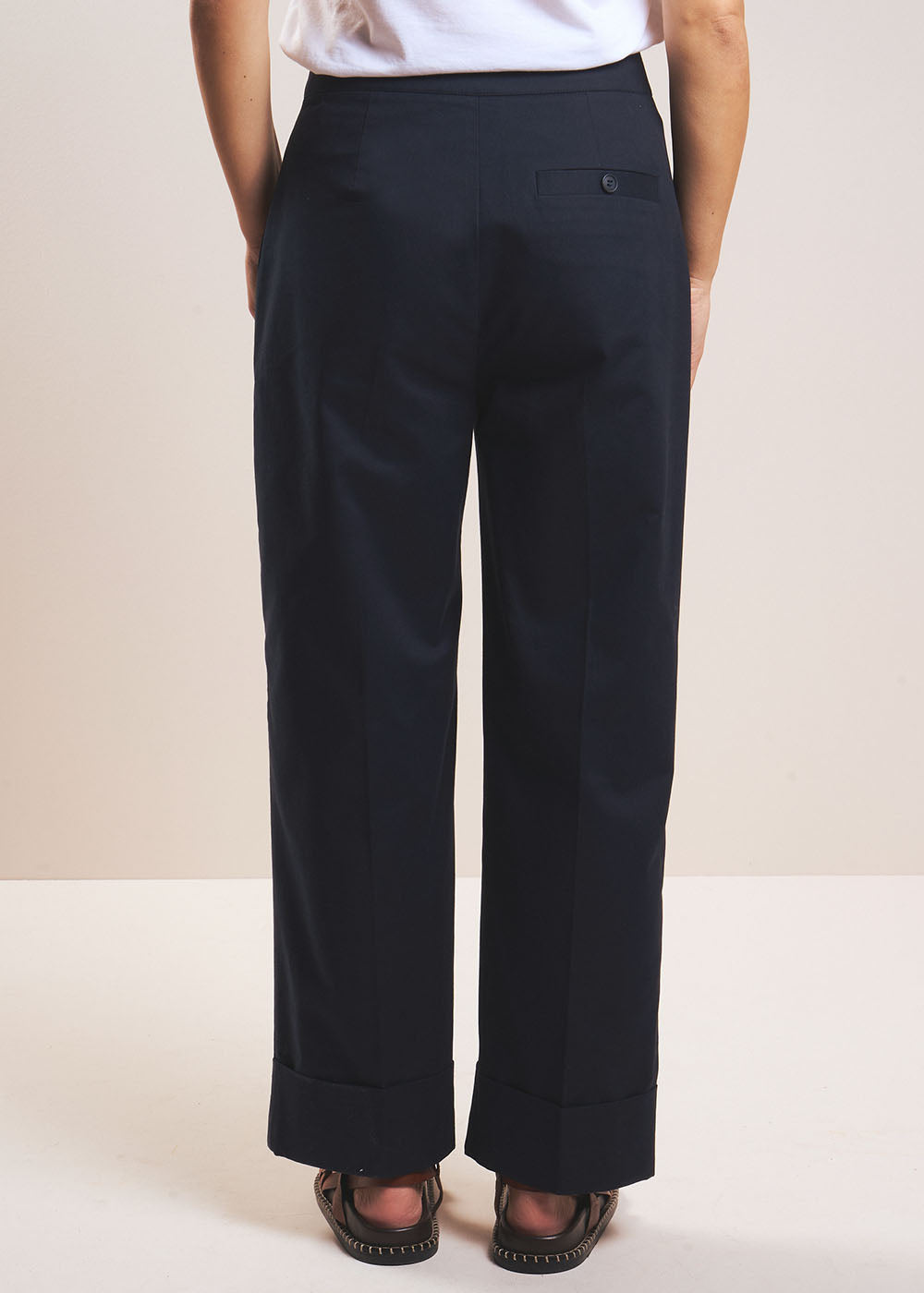 PAPILLE High-waisted straight-leg trousers - 3 - Sud Express - Sud Express