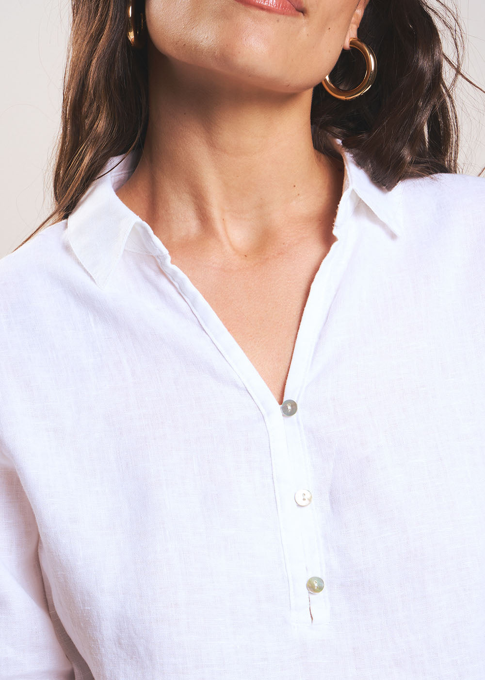 TAVILA Linen blouse - 2 - Sud Express - Sud Express