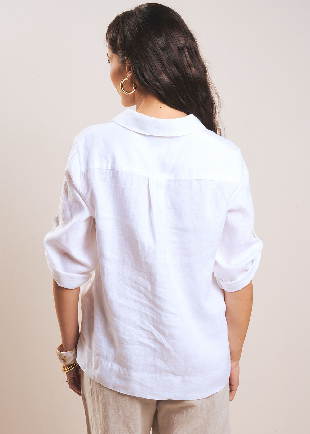 TAVILA Linen blouse - 3 - Sud Express - Sud Express