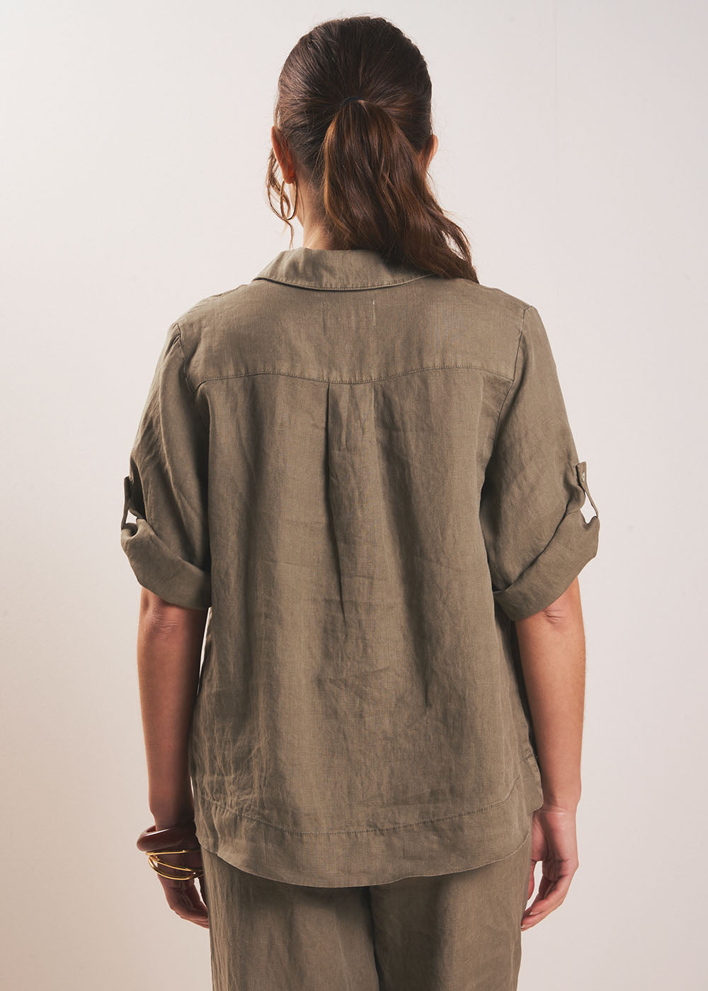 TAVILA Linen blouse - 3 - Sud Express - Sud Express
