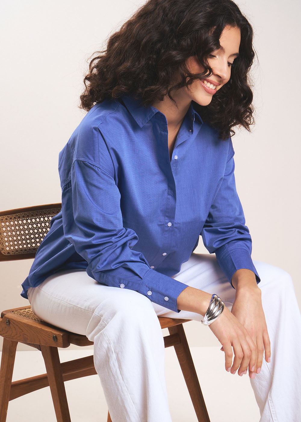 Oversized long-sleeved shirt - Sud Express - 5 - Sud Express
