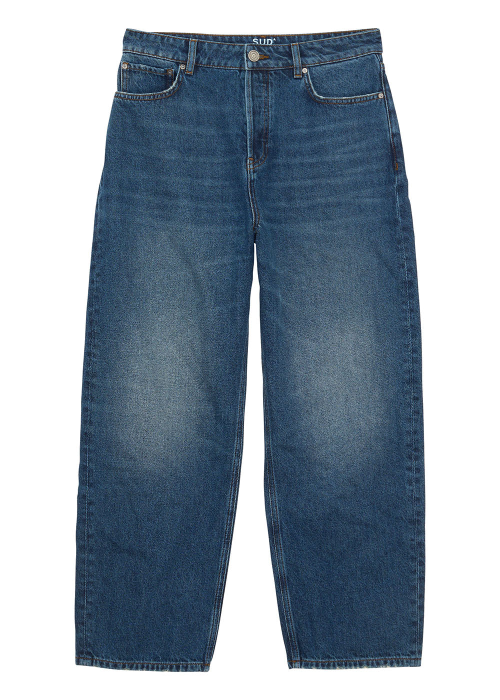 high-waisted straight-leg jean - Sud Express - 1 - Sud Express