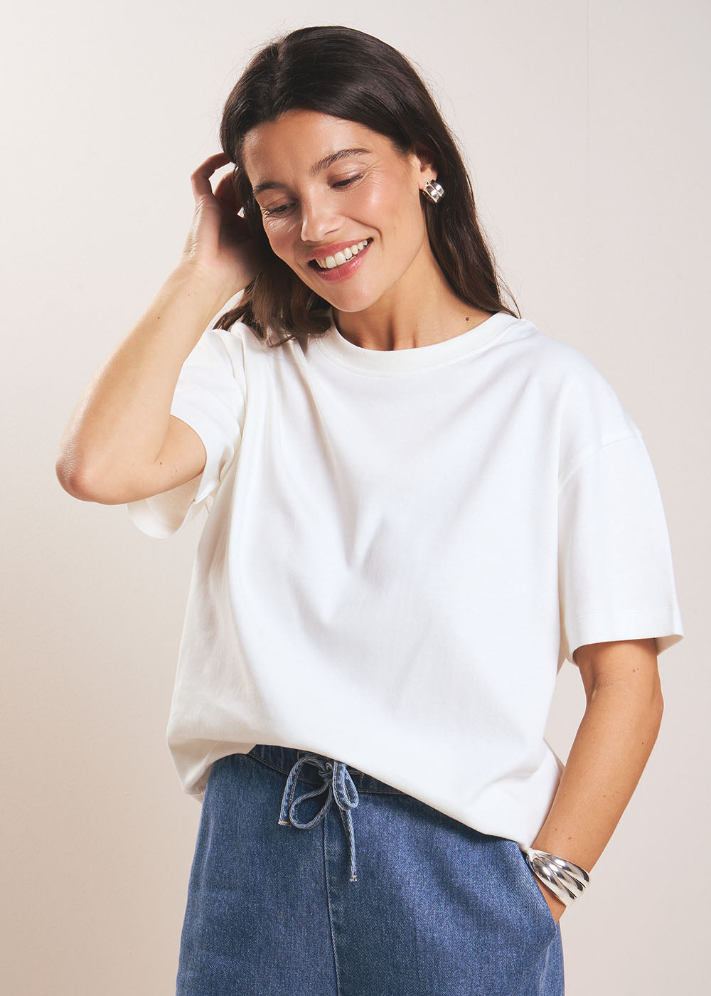 TEPHANIA  Kimono sleeve T-shirt - 1 - Sud Express - Sud Express