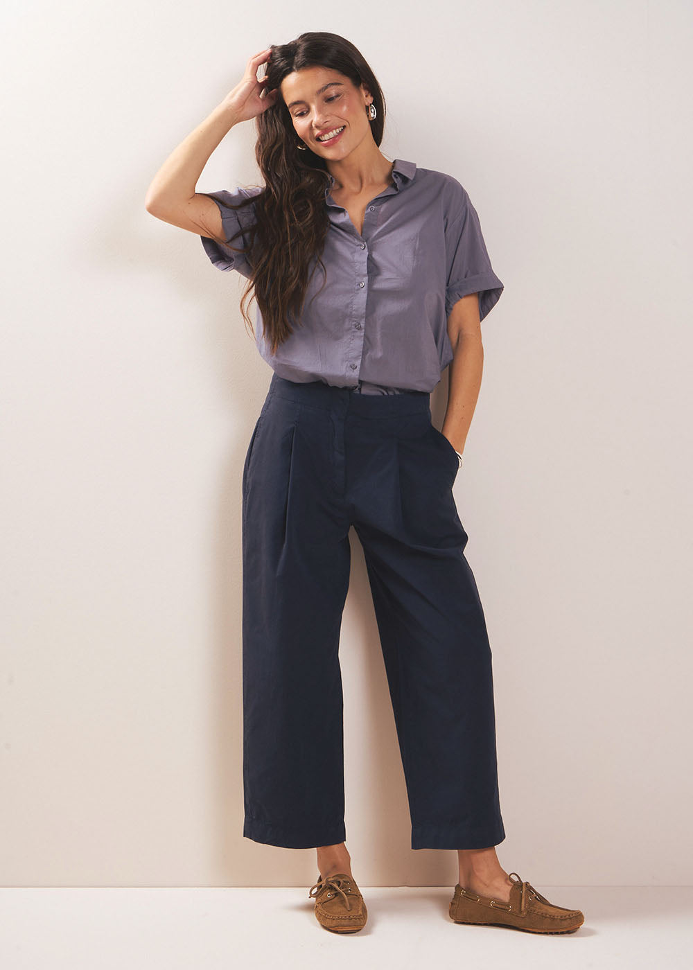 PAXOS Barrel-fit trousers - 1 - Sud Express - Sud Express