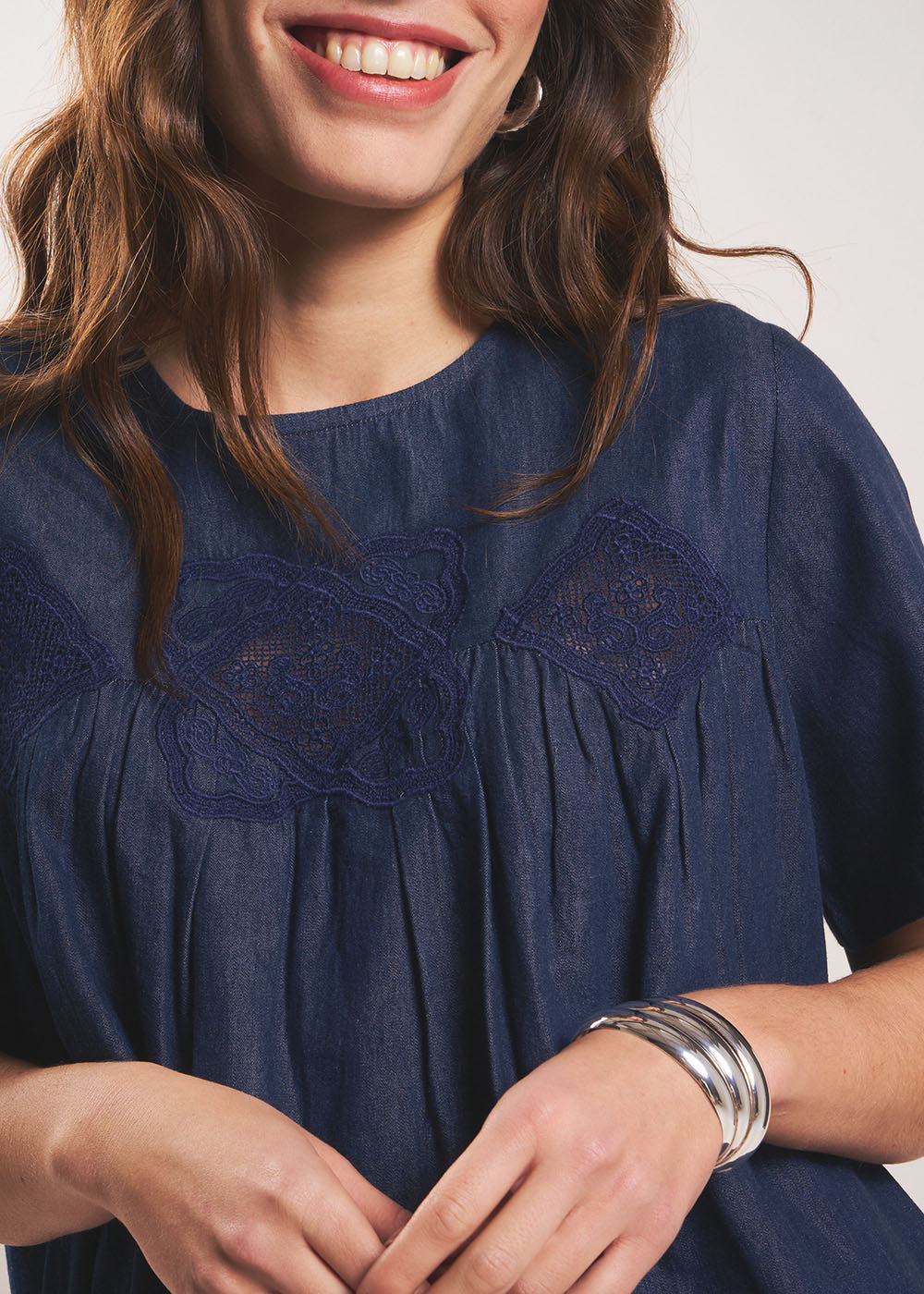 ROUMI Short denim dress - 2 - Sud Express - Sud Express