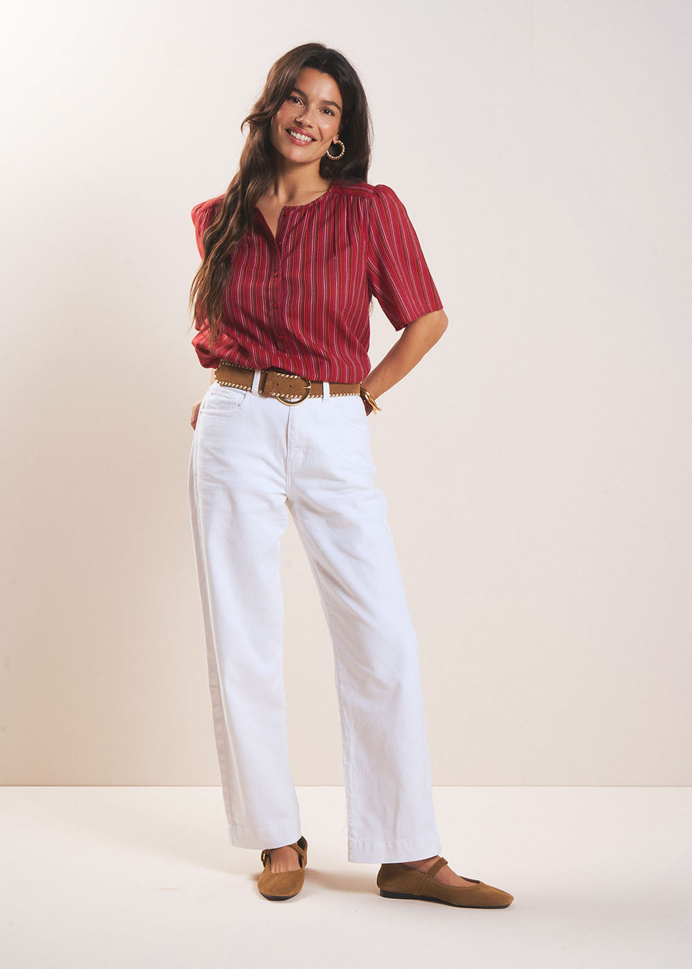 BLOOM Straight-leg boyfriend jeans - 1 - Sud Express - Sud Express