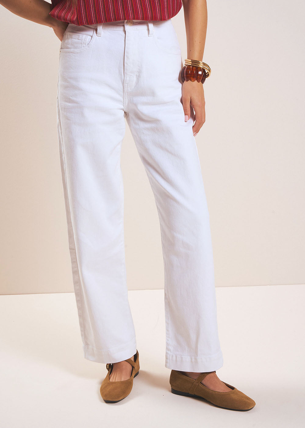 BLOOM Straight-leg boyfriend jeans - 2 - Sud Express - Sud Express