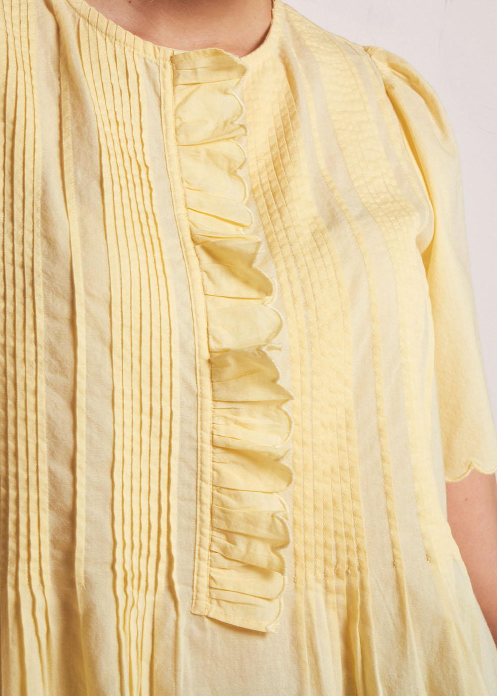 Cotton voile blouse  - Sud Express - 2 - Sud Express