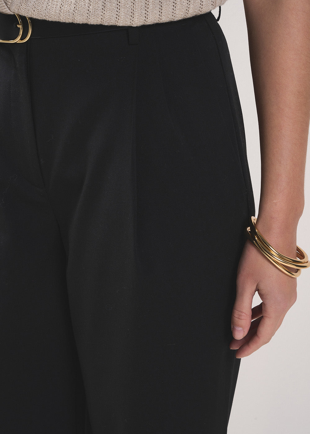 PLOTILDE Very wide pleated trousers - 2 - Sud Express - Sud Express