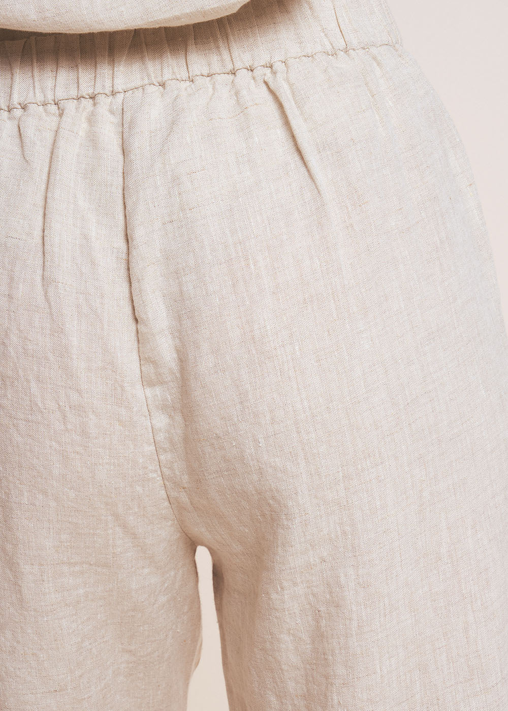 PASKO Straight-leg linen pants - 4 - Sud Express - Sud Express