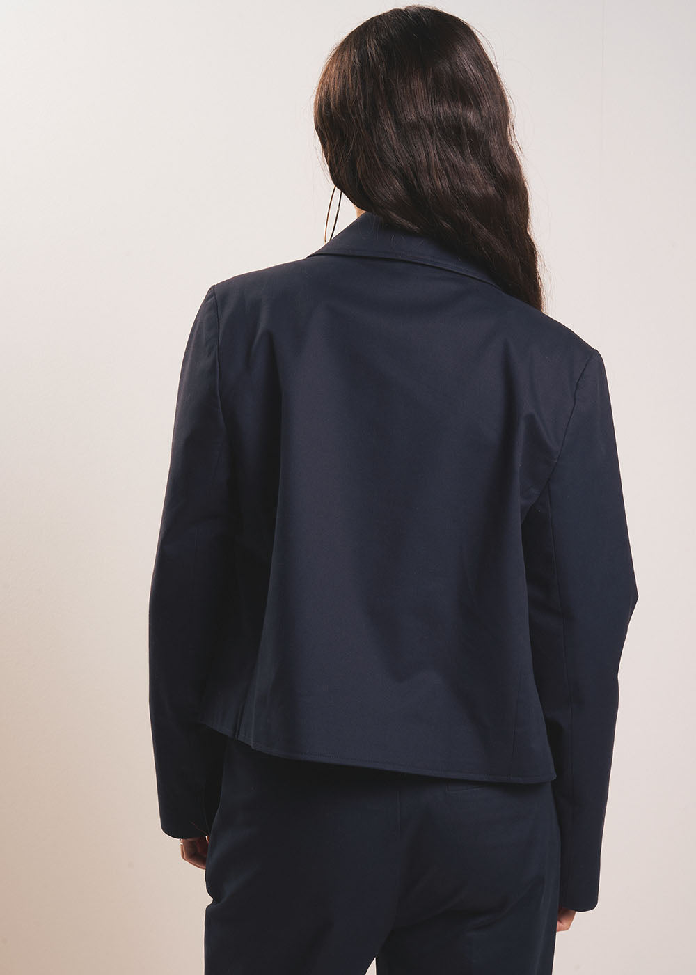 VEBORAH Short boxy cotton jacket - 3 - Sud Express - Sud Express