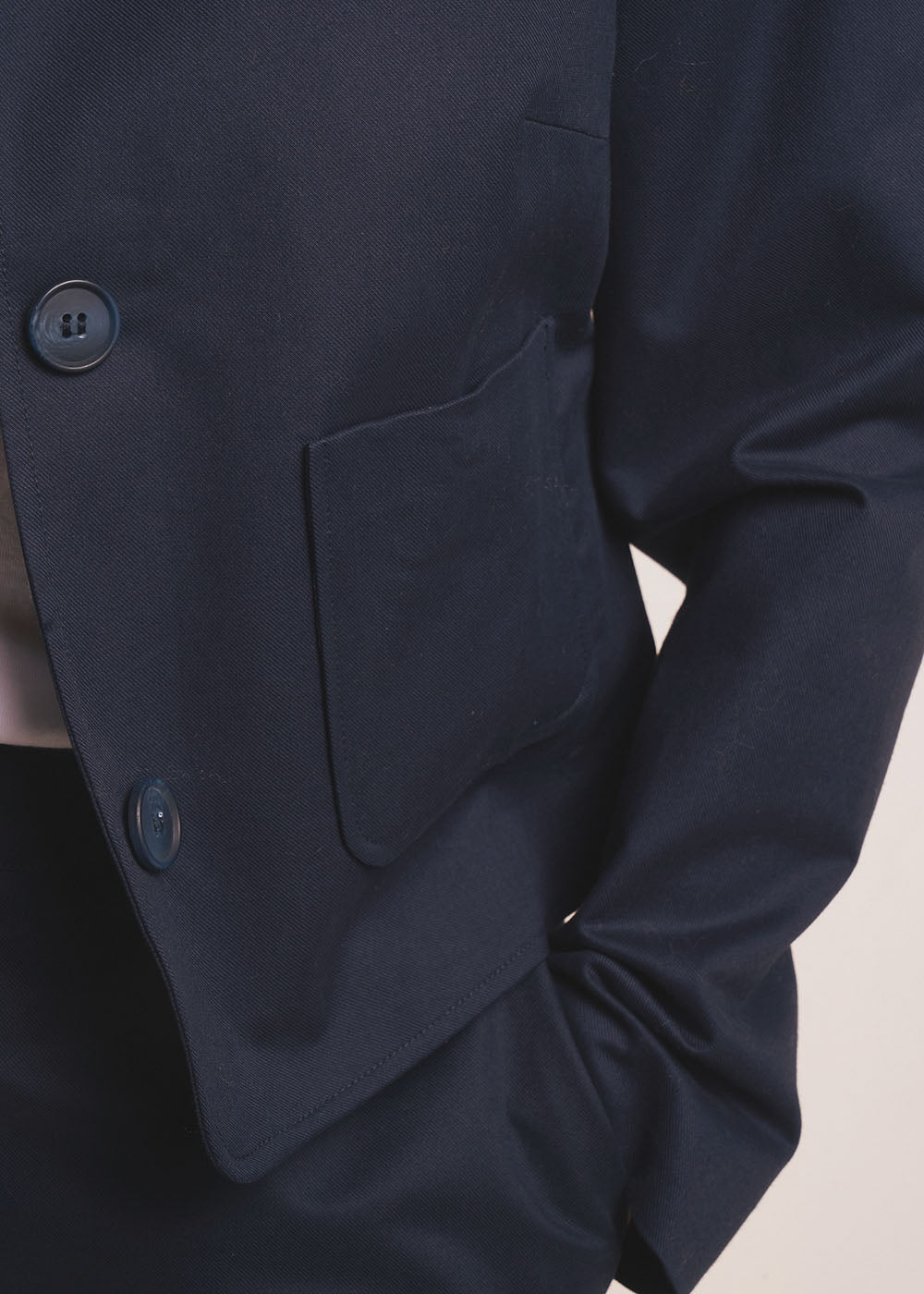 VEBORAH Short boxy cotton jacket - 4 - Sud Express - Sud Express