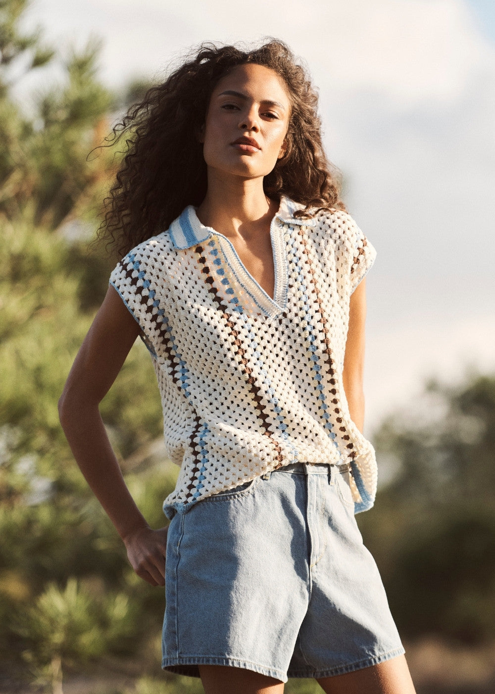 SHAY Short denim shorts - 1 - Sud Express - Sud Express