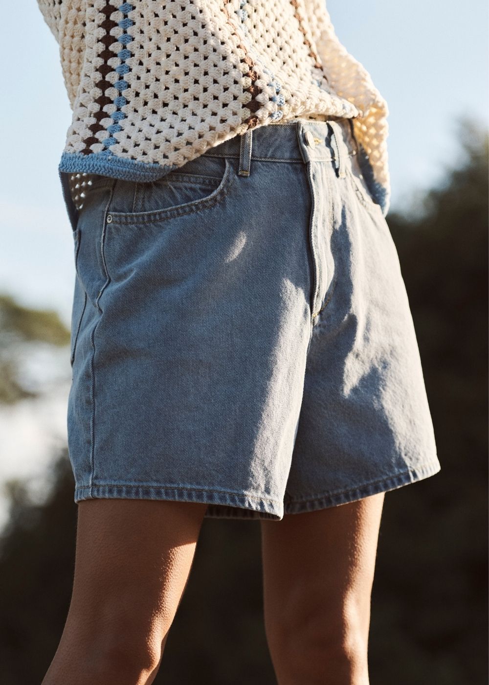 Short denim shorts - Sud Express - 2 - Sud Express