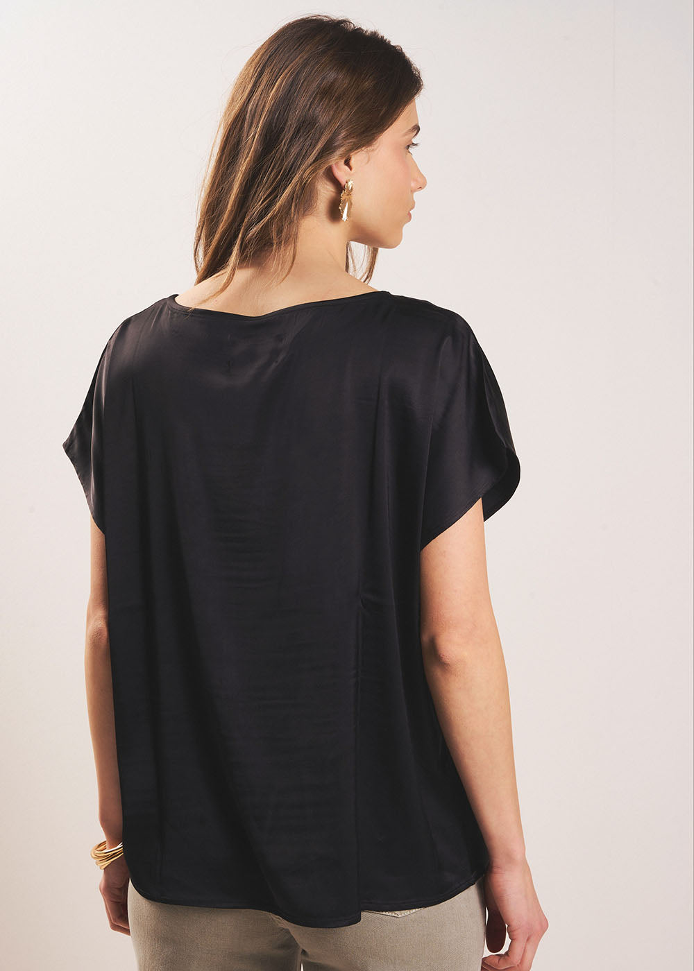 TAVILE Satin T-shirt - 3 - Sud Express - Sud Express