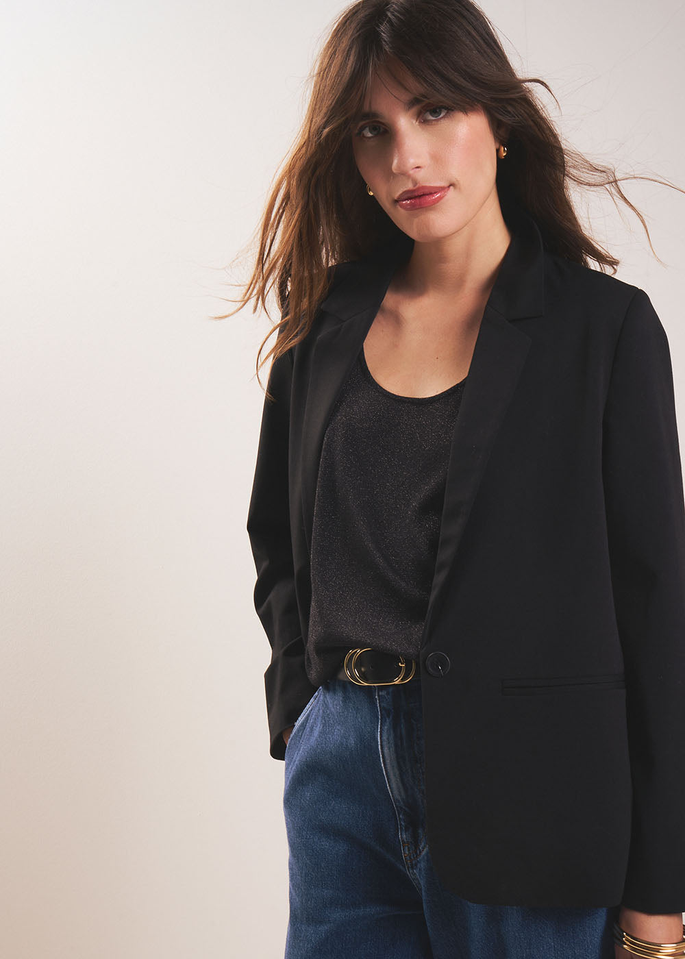 VOTILE Long flowing jacket - 1 - Sud Express - Sud Express