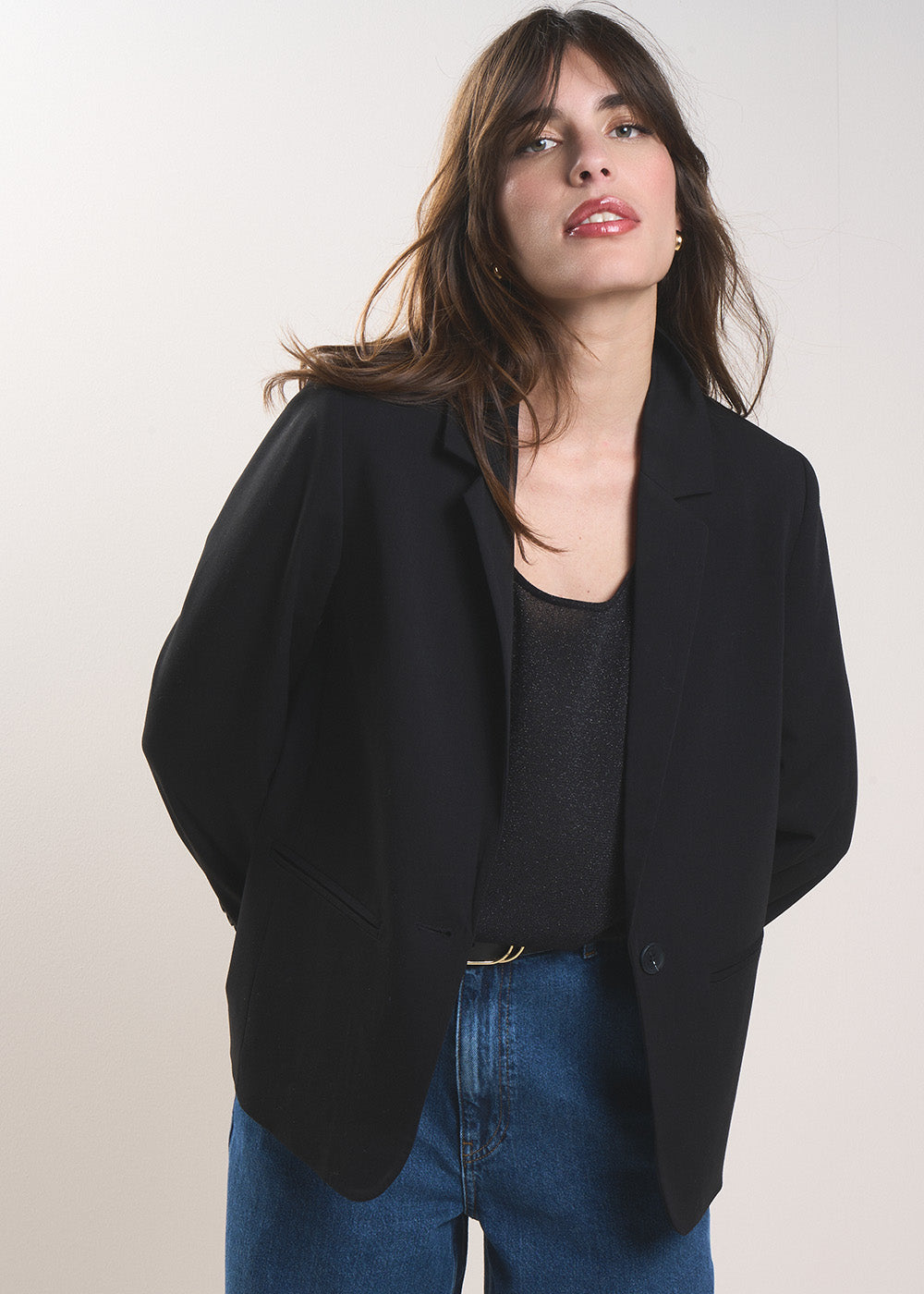 Long flowing jacket - Sud Express - 5 - Sud Express