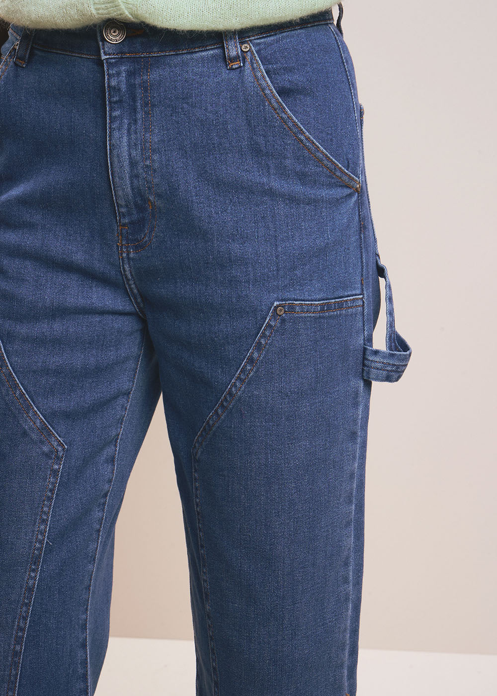 BEA Baggy Carpenter-Style Jeans - 4 - Sud Express - Sud Express