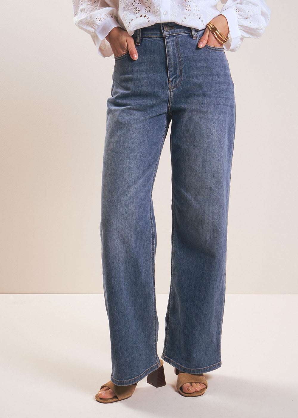 CHLOE Jean wideleg - 1 - Sud Express - Sud Express