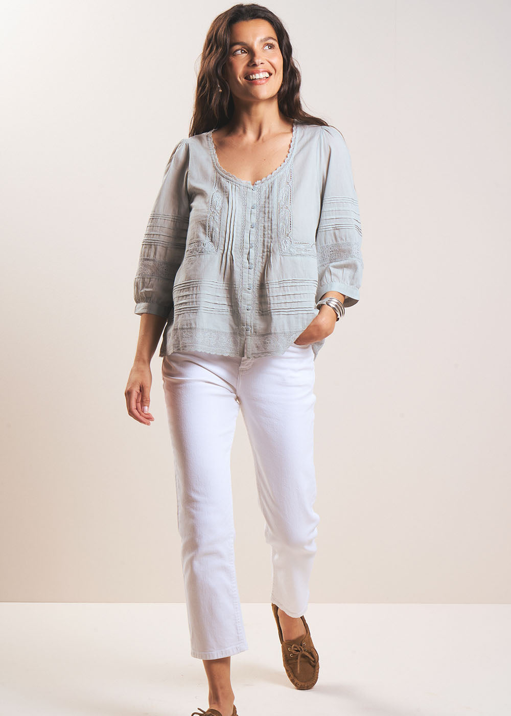 STELLA 7/8 7/8 slim fit five-pocket jeans - 1 - Sud Express - Sud Express