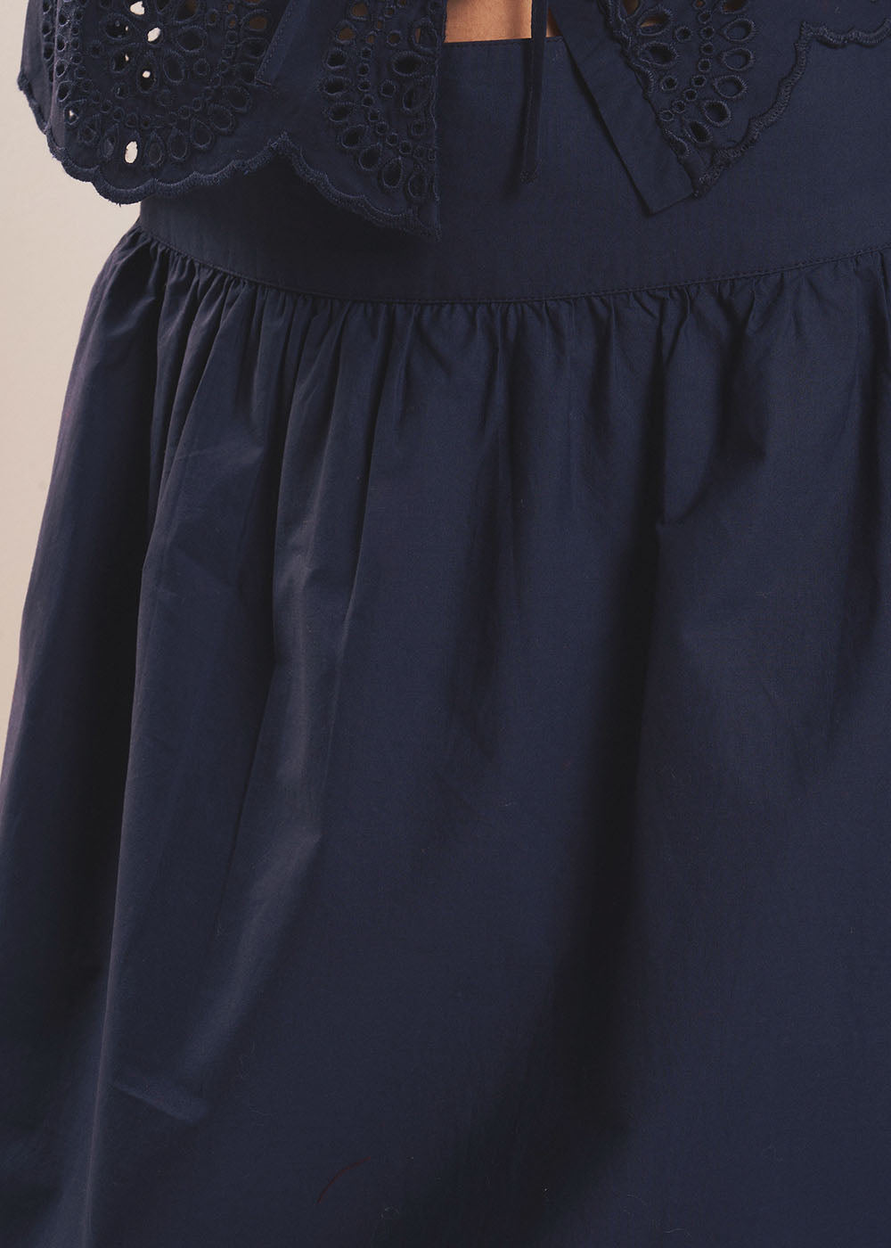 English-style embroidered midi skirt - Sud Express - 5 - Sud Express