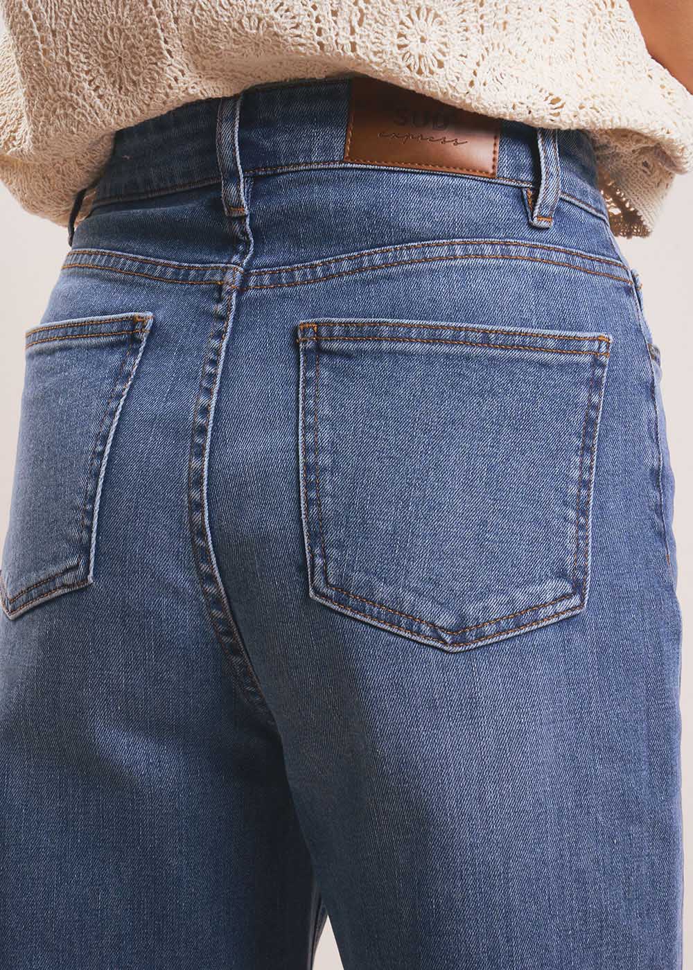 SUZY High-waisted wide-leg 7/8 jeans - 4 - Sud Express - Sud Express