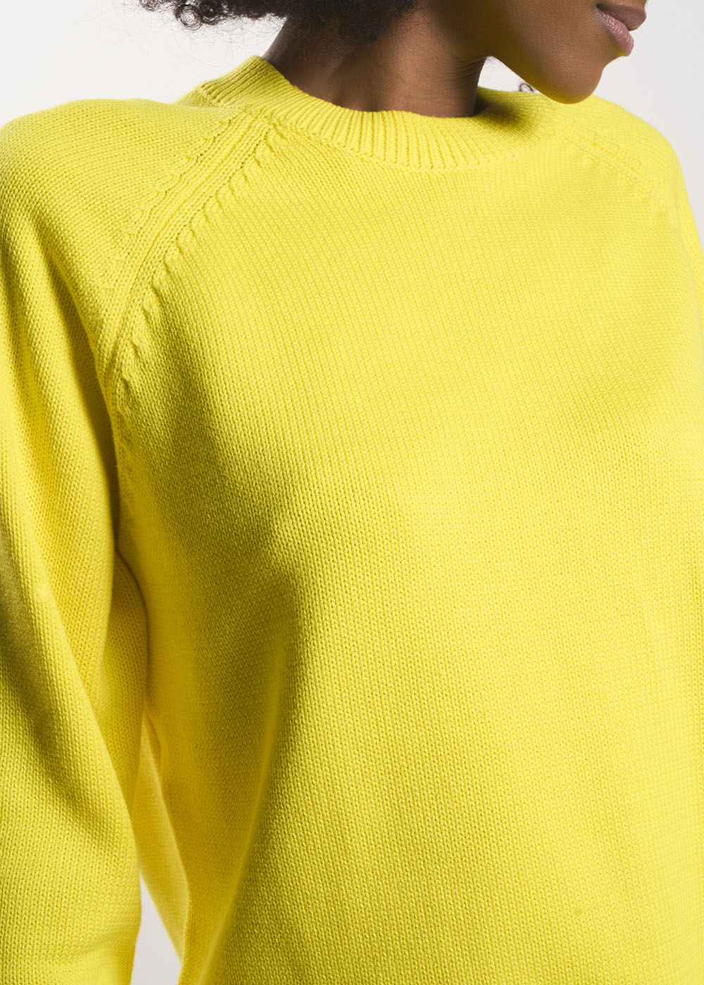 MOUNIALOU Round neck cotton jumper - 2 - Sud Express - Sud Express