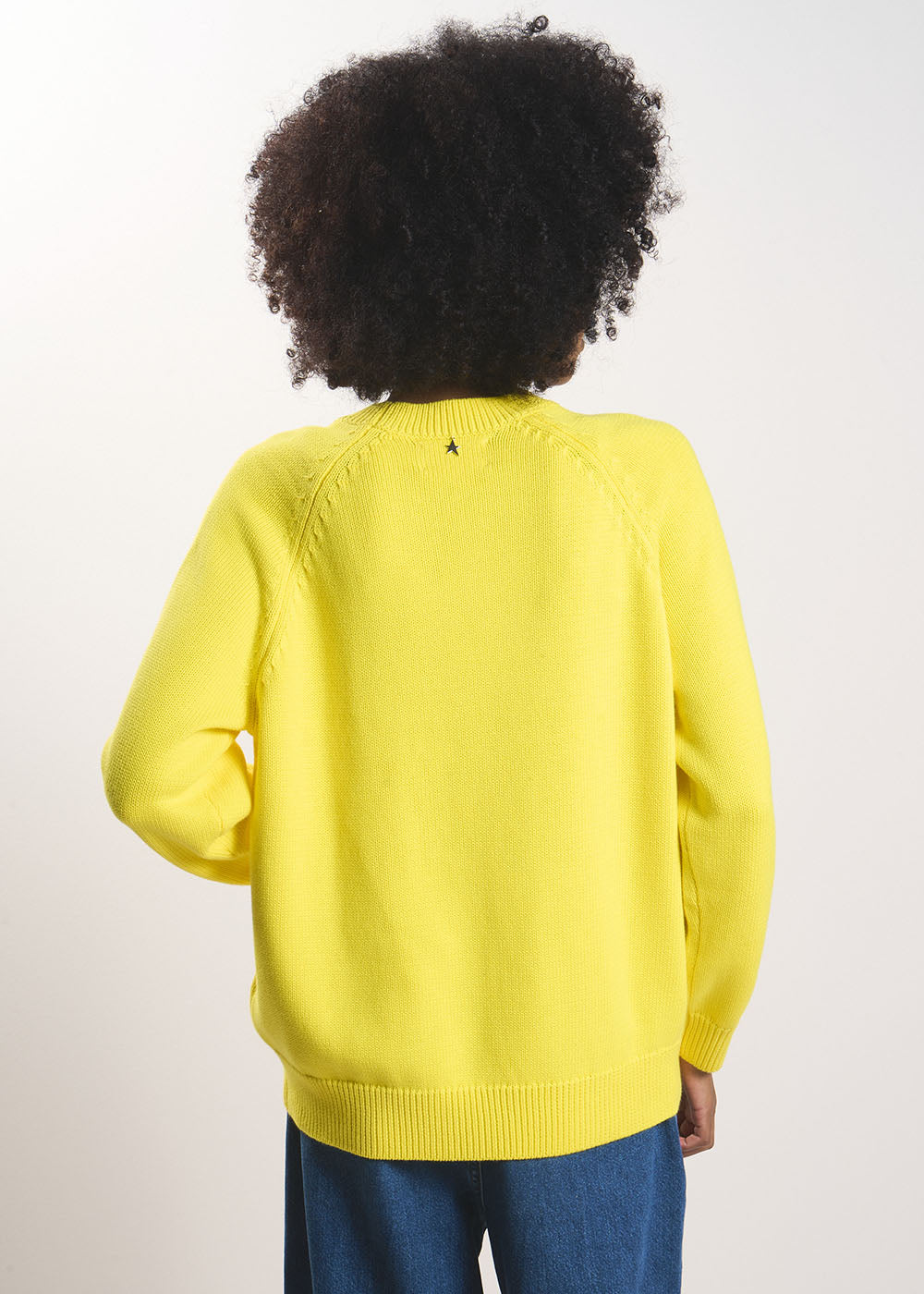 MOUNIALOU Round neck cotton jumper - 3 - Sud Express - Sud Express