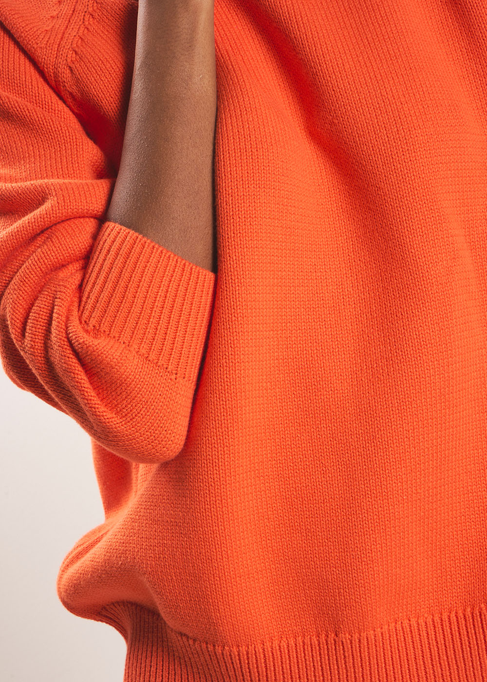 MOUNIALOU Round neck cotton jumper - 4 - Sud Express - Sud Express