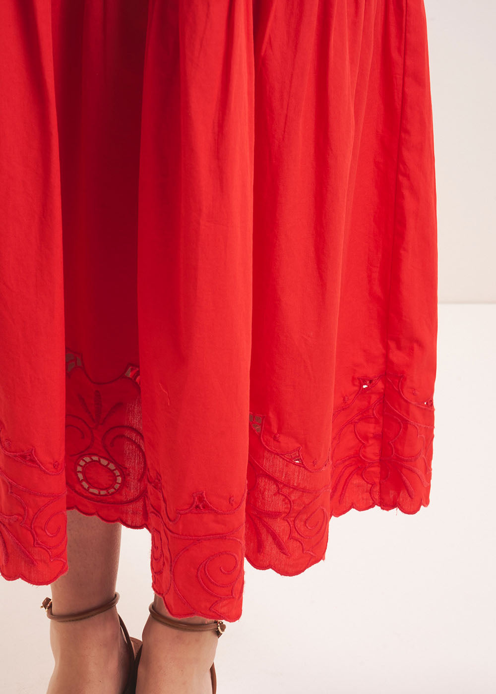 ROSILE Embroidered midi dress - 4 - Sud Express - Sud Express