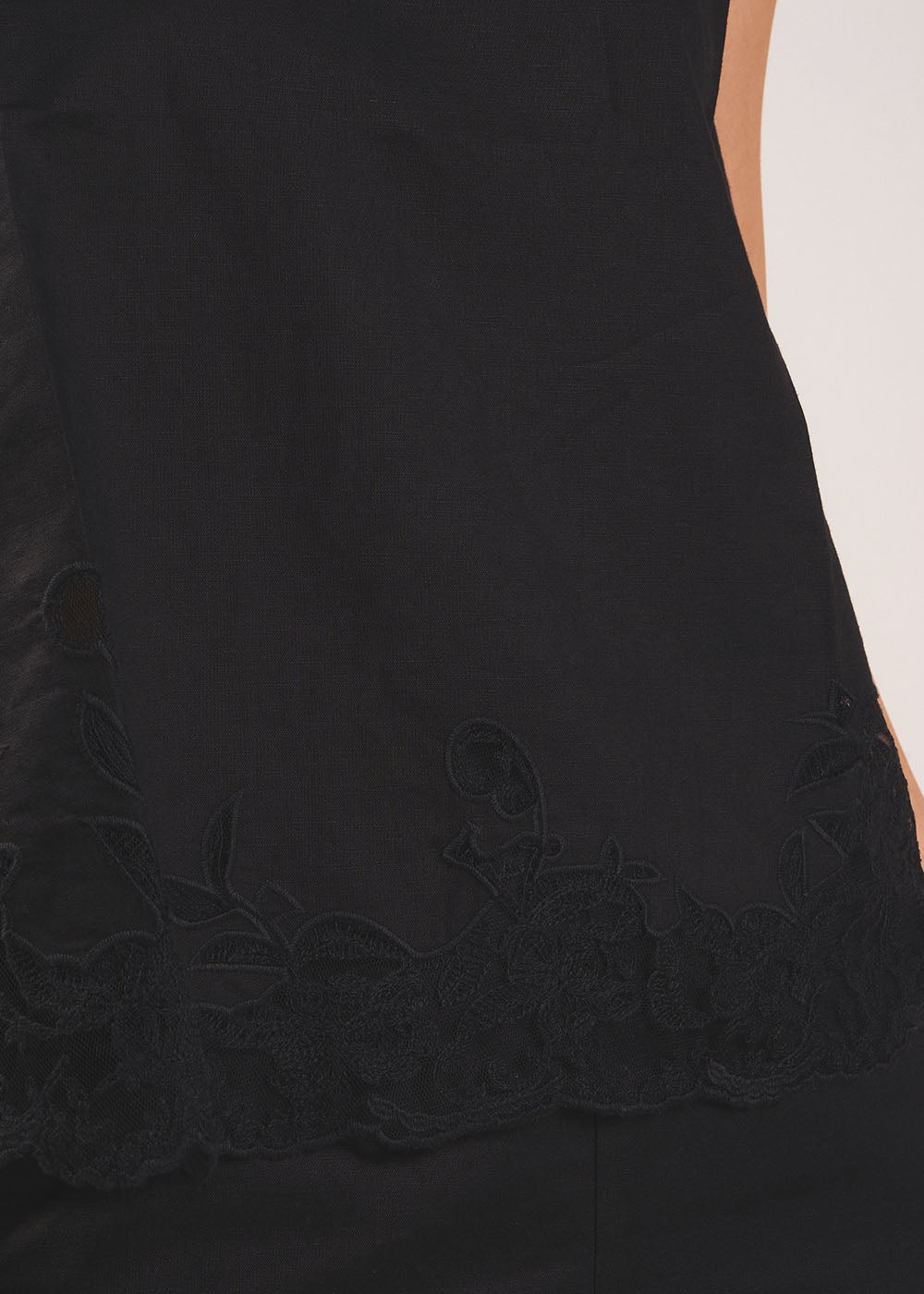 Lace insert top - Sud Express - 4 - Sud Express