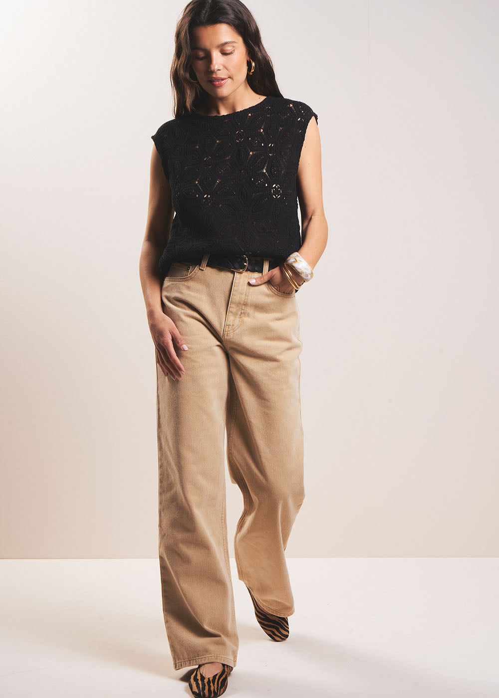 Jeans wideleg - Sud Express - 6 - Sud Express