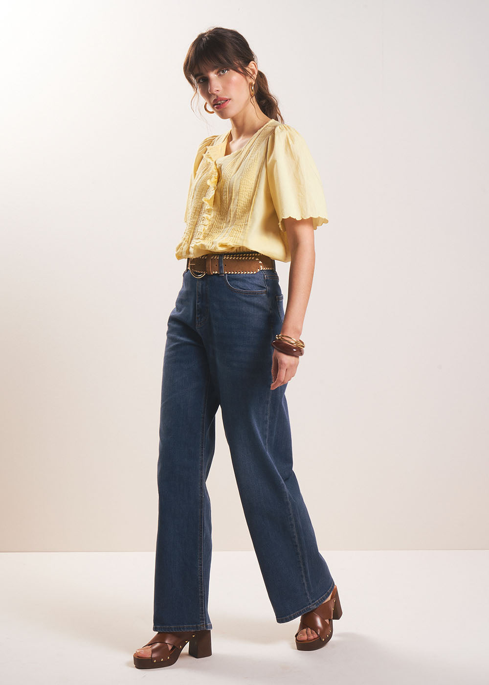 Wide-leg jeans - Sud Express - 5 - Sud Express