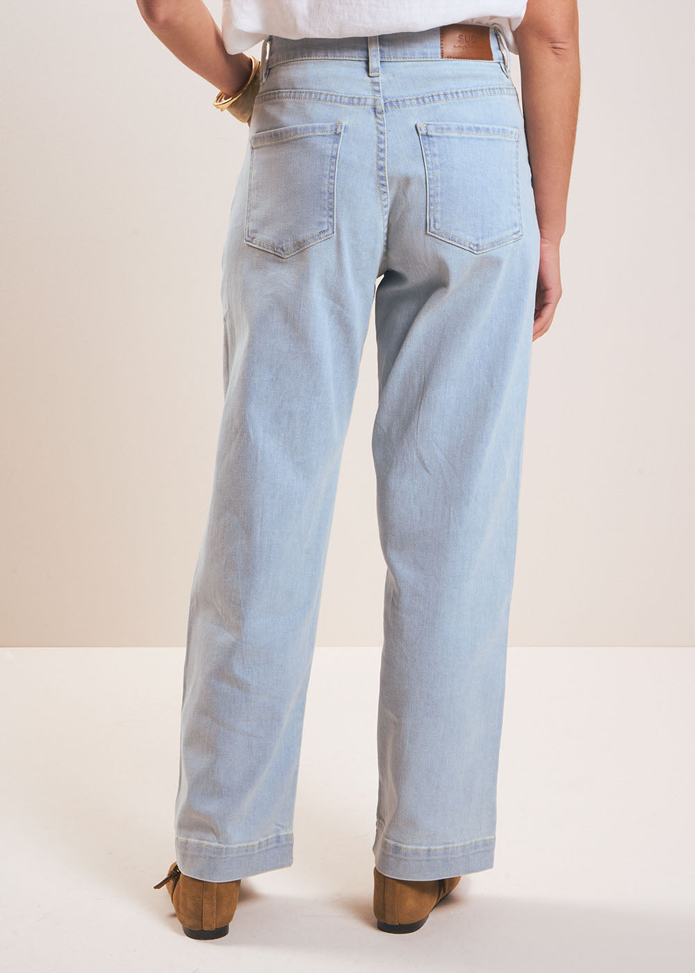 BLOOM Straight-leg boyfriend jeans - 3 - Sud Express - Sud Express