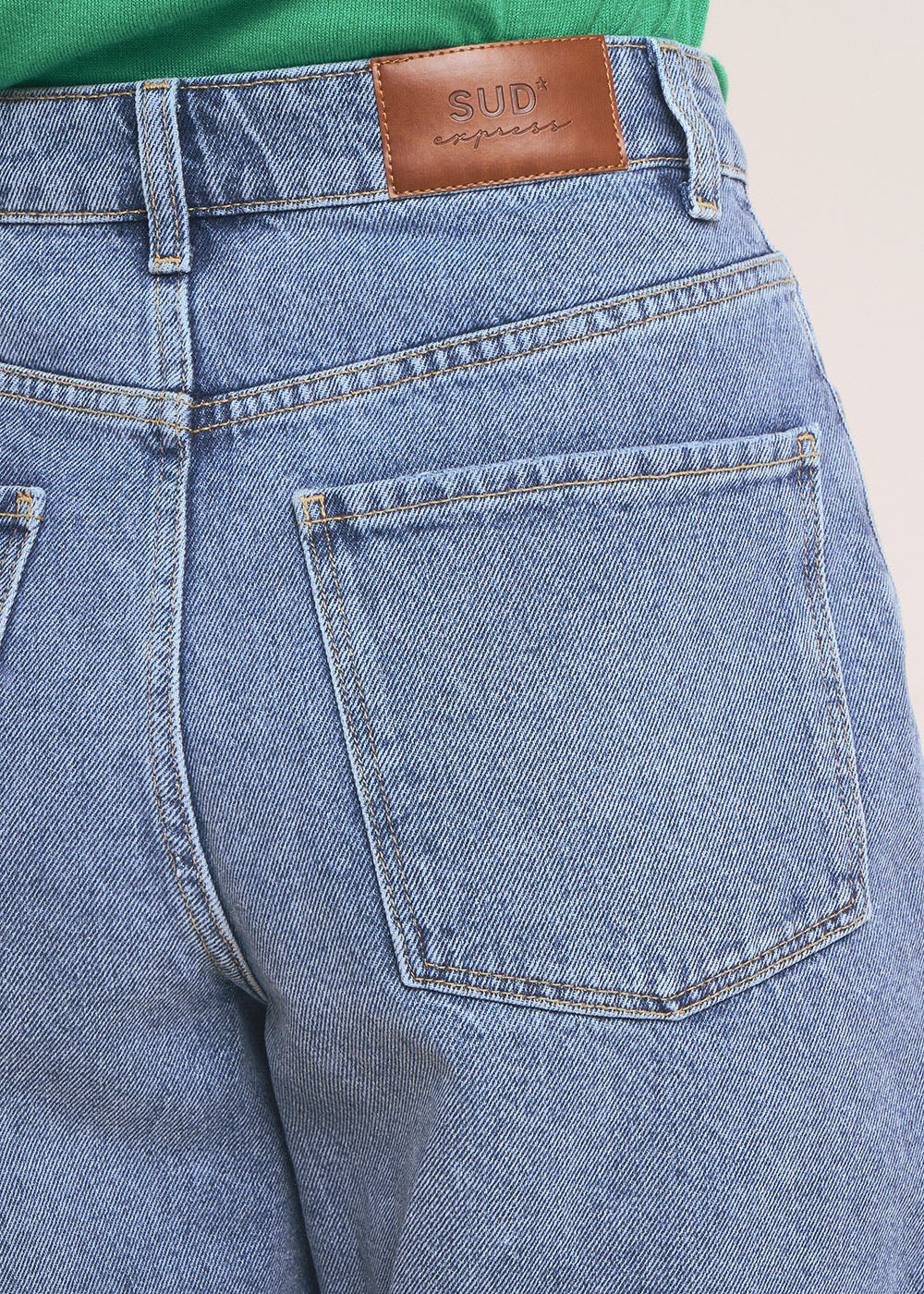 BRENDA Bermuda in denim - 4 - Sud Express - Sud Express