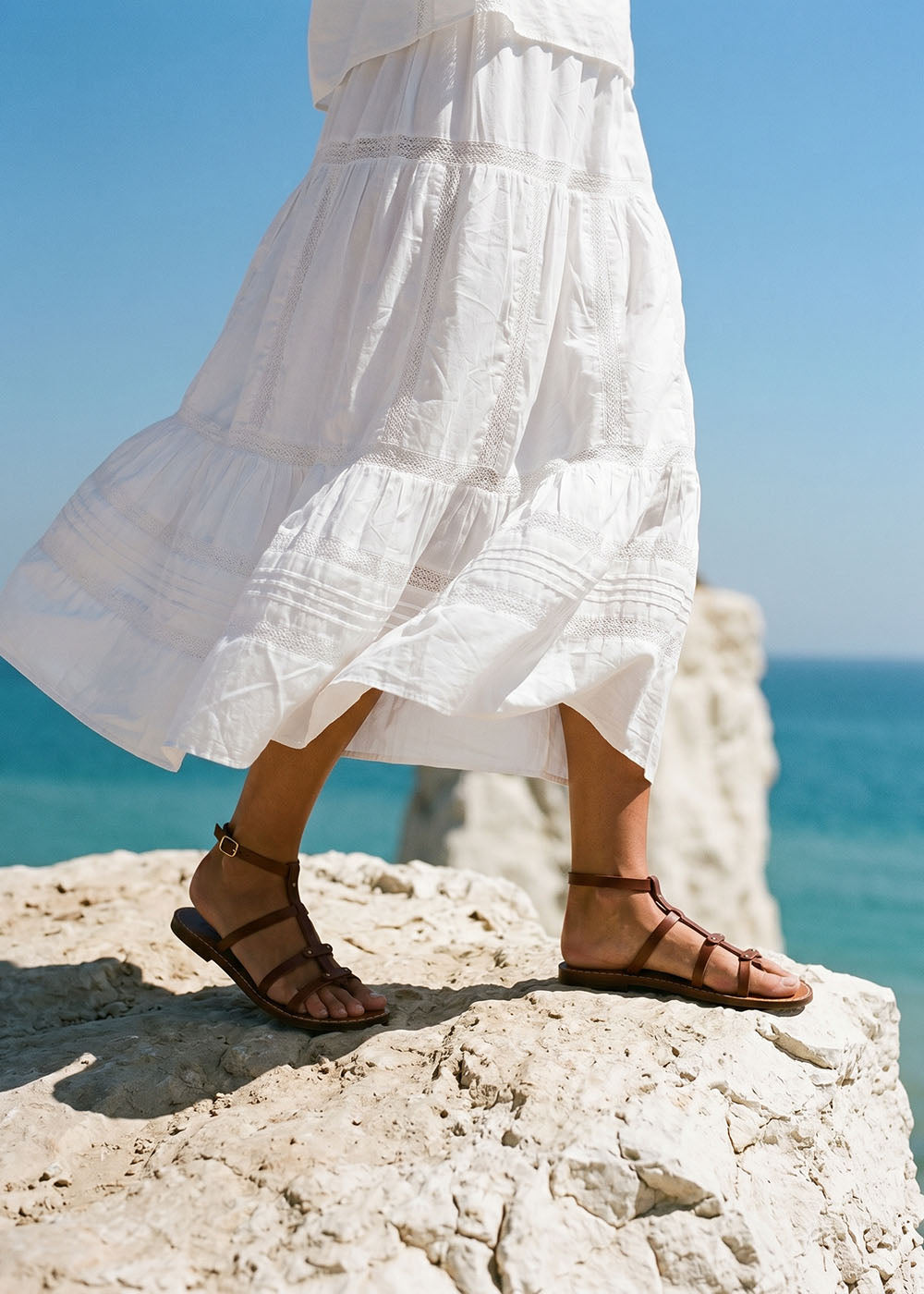 JAYLISE Long cotton voile skirt - 1 - Sud Express - Sud Express