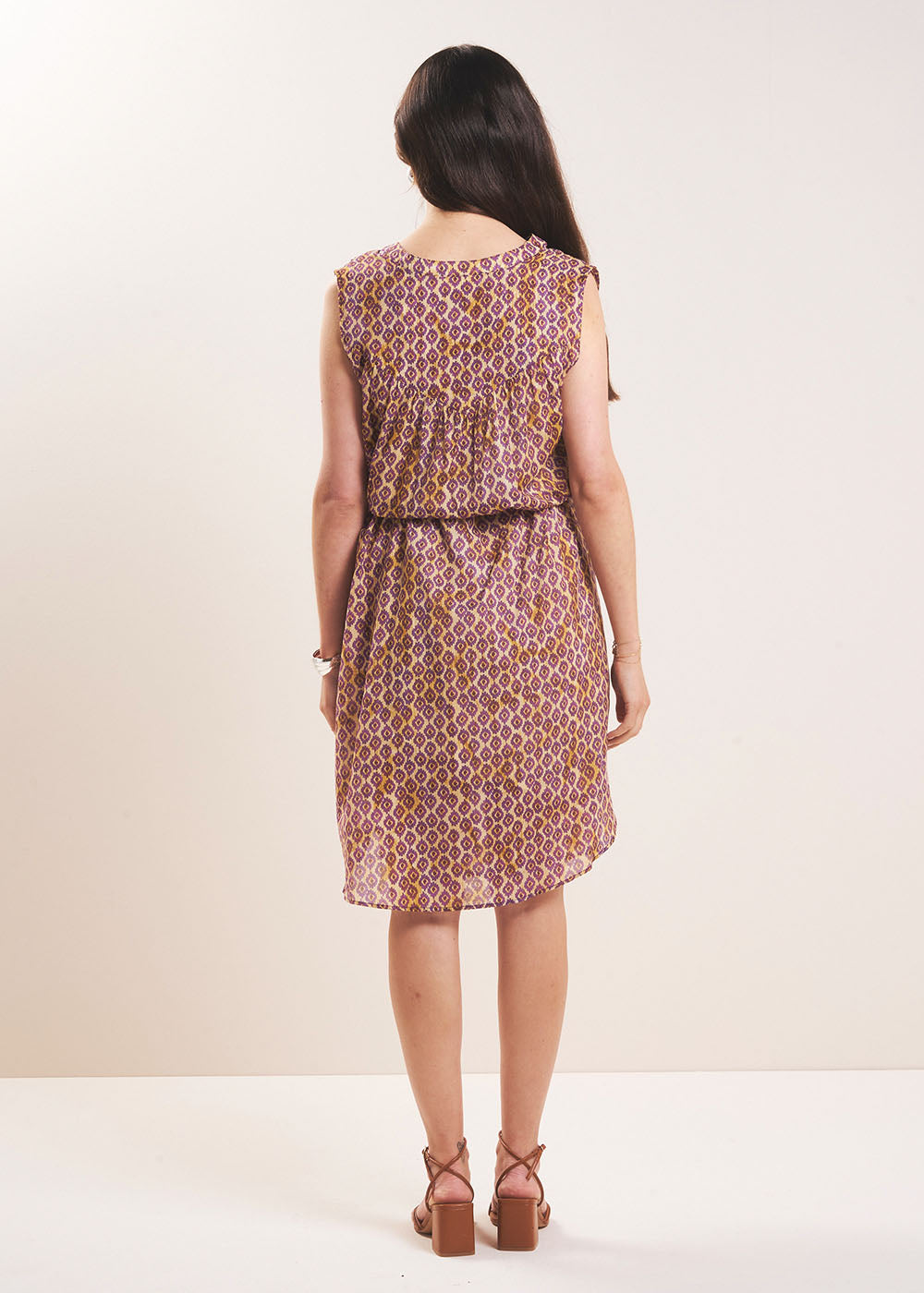 RIPALA Sleeveless printed dress - 3 - Sud Express - Sud Express